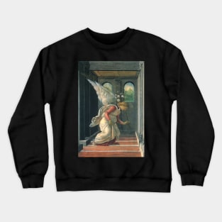 The Annunciation by Sandro Botticelli Crewneck Sweatshirt